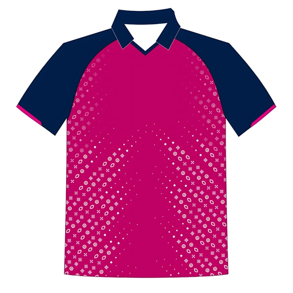 Whitedot Printed Team Wear - 100% Dry fit Polyester - Personalize it with your name & club logo - 540100
