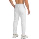 Whitedot Sigma Dri-FIT Active Trouser Pants - White