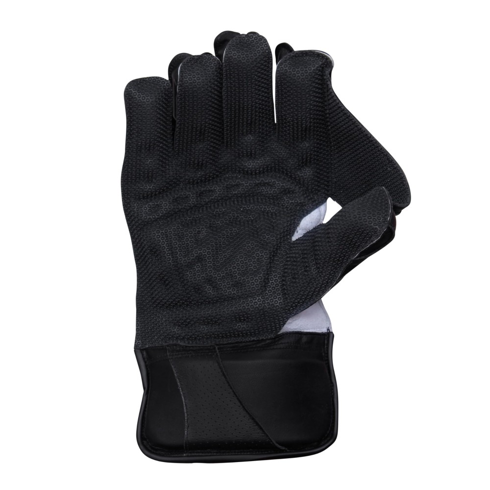 Whitedot Summer Wicket Keeping Gloves - Black