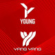 YOUNG (Malaysia) Passion 17 Graphite Lightweight 75g Professional Badminton Racket, (Black/Red) High Modulus 24-Ton Graphite, Unstrung with Full Cover