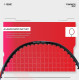 Young Trigger 551 (Power Head, High Durable) Set of 2 Strung Badminton Racket with 2 Free Full Cover (Green Blue)