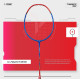 Young Trigger 551 (Power Head, High Durable) Set of 2 Strung Badminton Racket with 2 Free Full Cover (Green Blue)