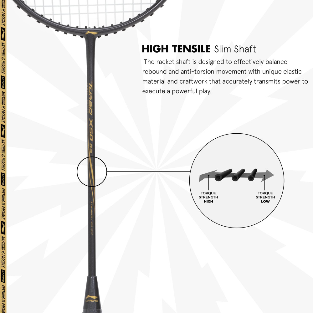 Li-Ning Turbo X50 G4 Badminton Racket