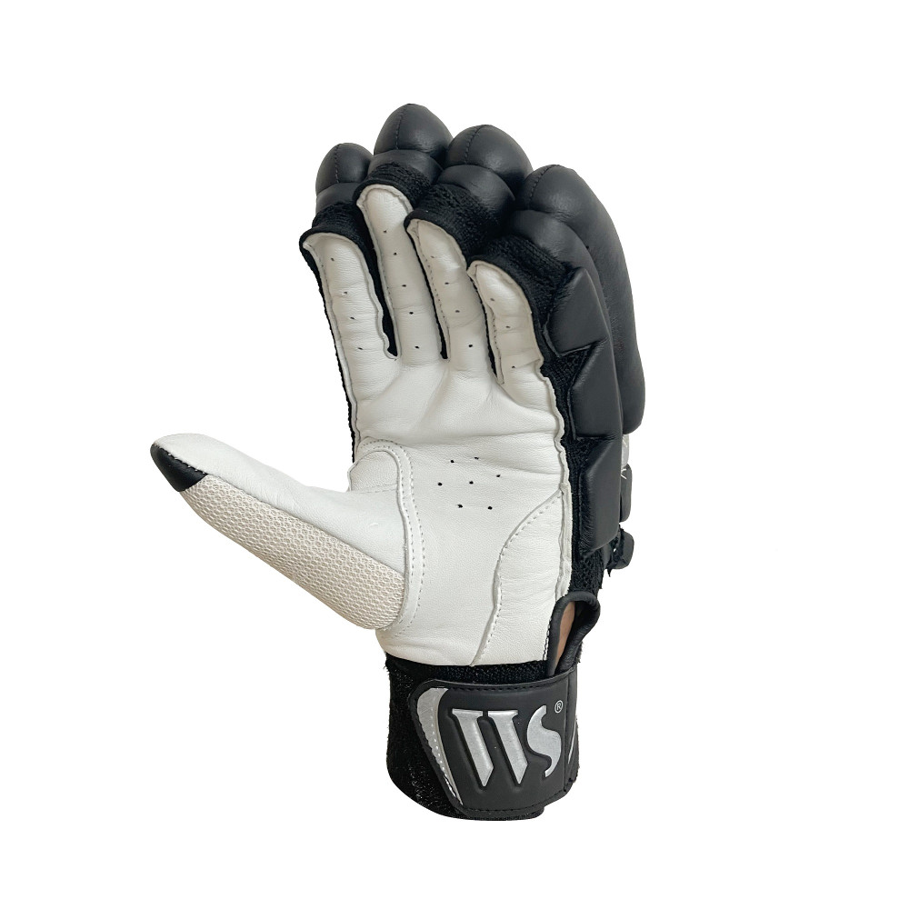 Whitedot Black Winged Players Cricket Batting Gloves