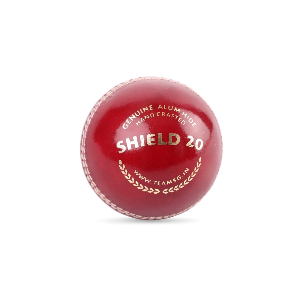 SG Shield 20 Red Cricket Leather Ball SG Shield 20 Red Cricket Leather Ball