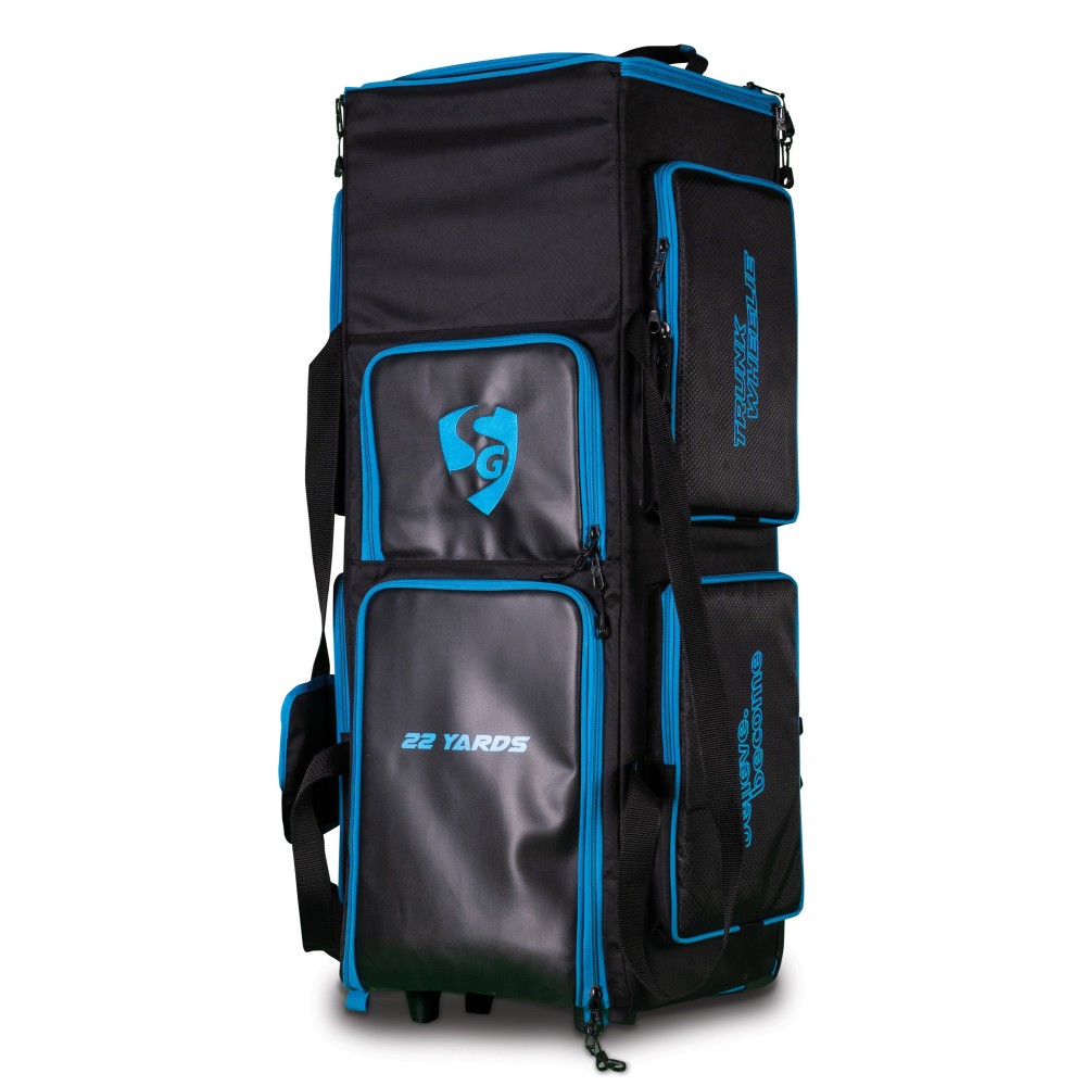 SG 22 Yards Wheelie Trunk Cricket Kit Bag
