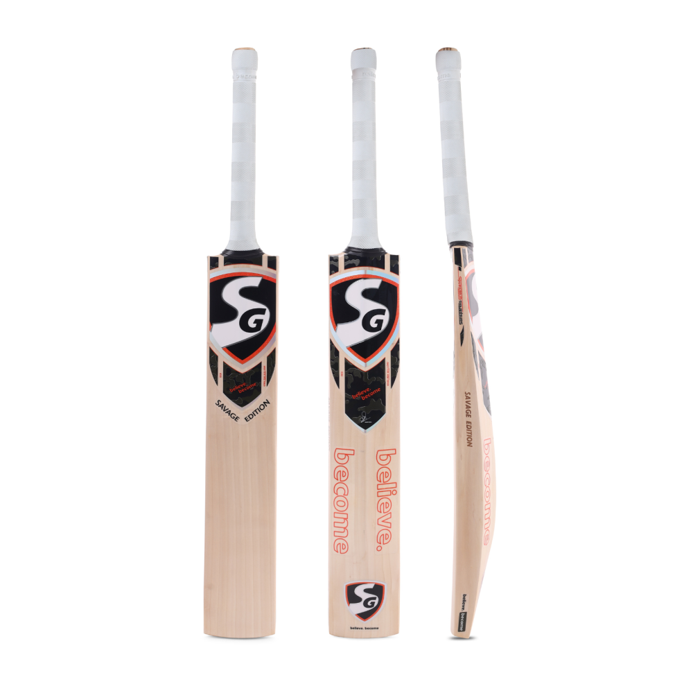 SG Savage Edition English Willow Cricket Bat (Hardik Pandya Series) SG Savage Edition English Willow Cricket Bat (Hardik Pandya Series)