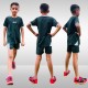 Whitedot Starz Junior Yellow T-shirt and Blue Shorts Set