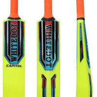 Capital Neon Heavy Duty Plastic Cricket Bat for Heavy and Light Tennis Ball
