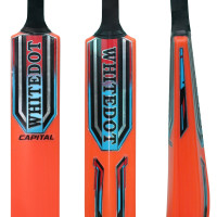 Capital Orange Heavy Duty Plastic Cricket Bat for Heavy and Light Tennis Ball